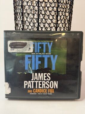 James Patterson Fifty Fifty Audiobook Unabridged Read by Federay Holmes- 8 CDs